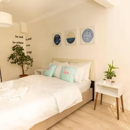 Stylish With Private Garden - 12 Min Walk To Osmanbey Metro Station Apartman Isztambul